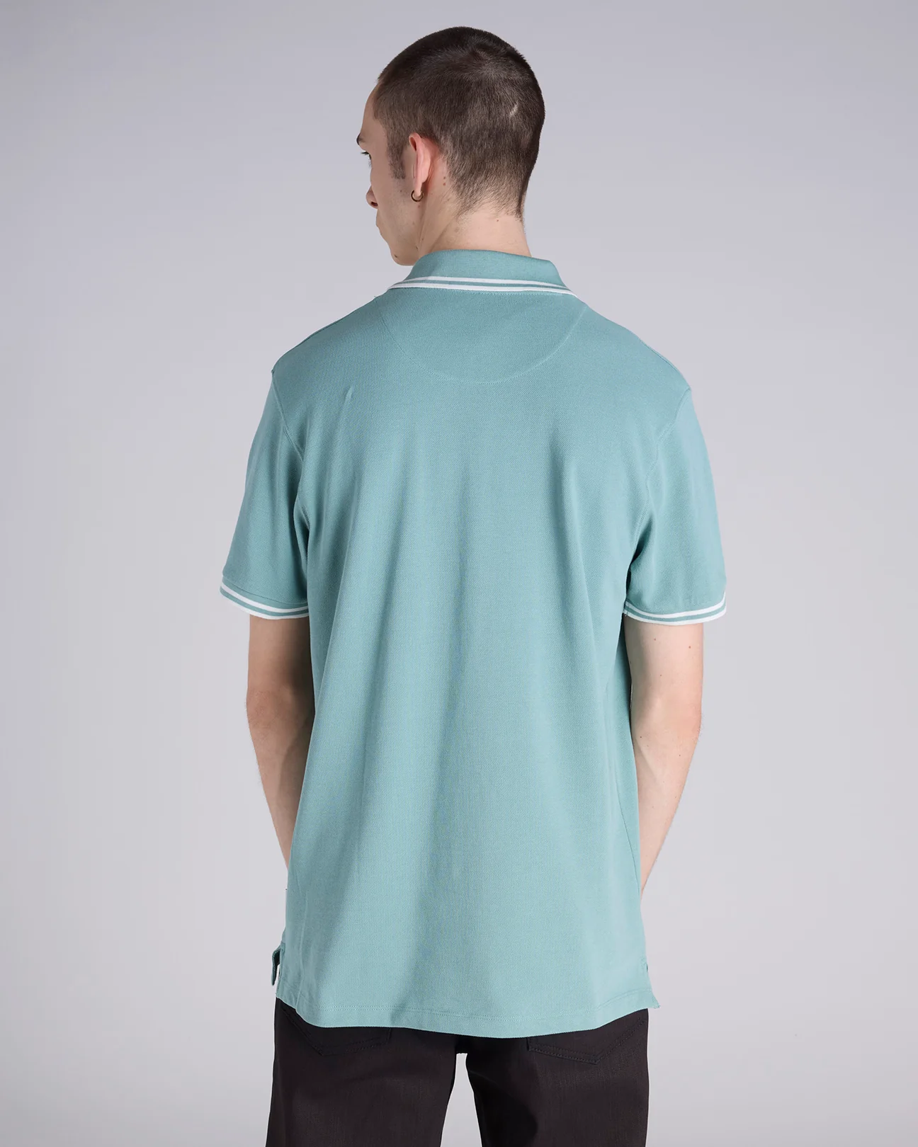 Stripe Polo Shirt - Image 3