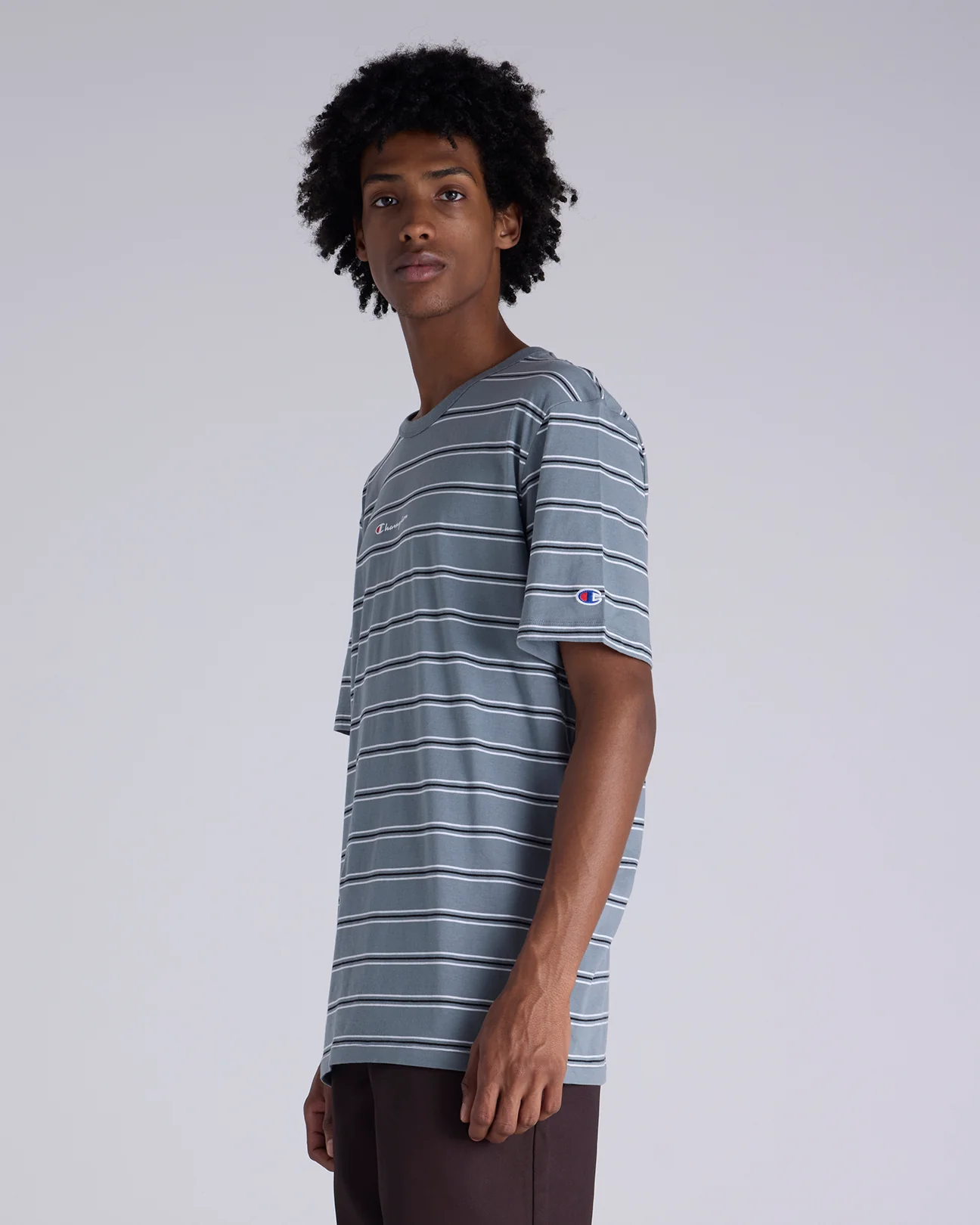 Script Stripe Tee - Image 2