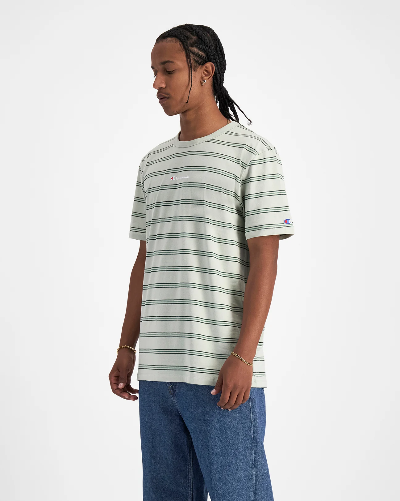 Script Stripe Tee - Image 2