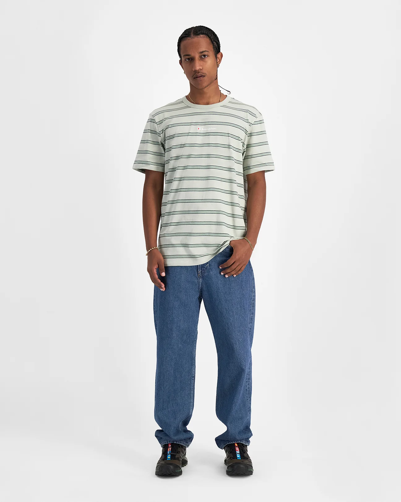 Script Stripe Tee - Image 4